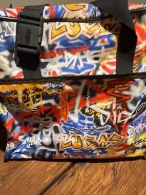 Lucas Graffiti Travel Duffle and Gym Bag Carryon Luggage